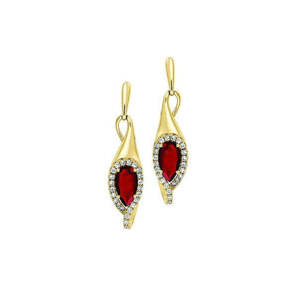Ruby Earrings