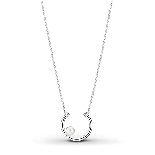 Contemporary Pearl Sterling Silver